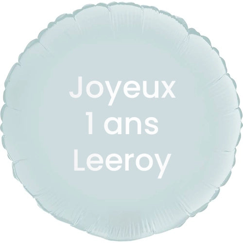 Ballon personnalisé