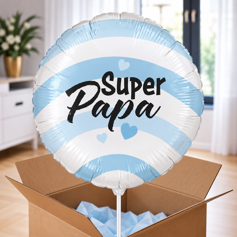 Ballon hélium "Super papa"