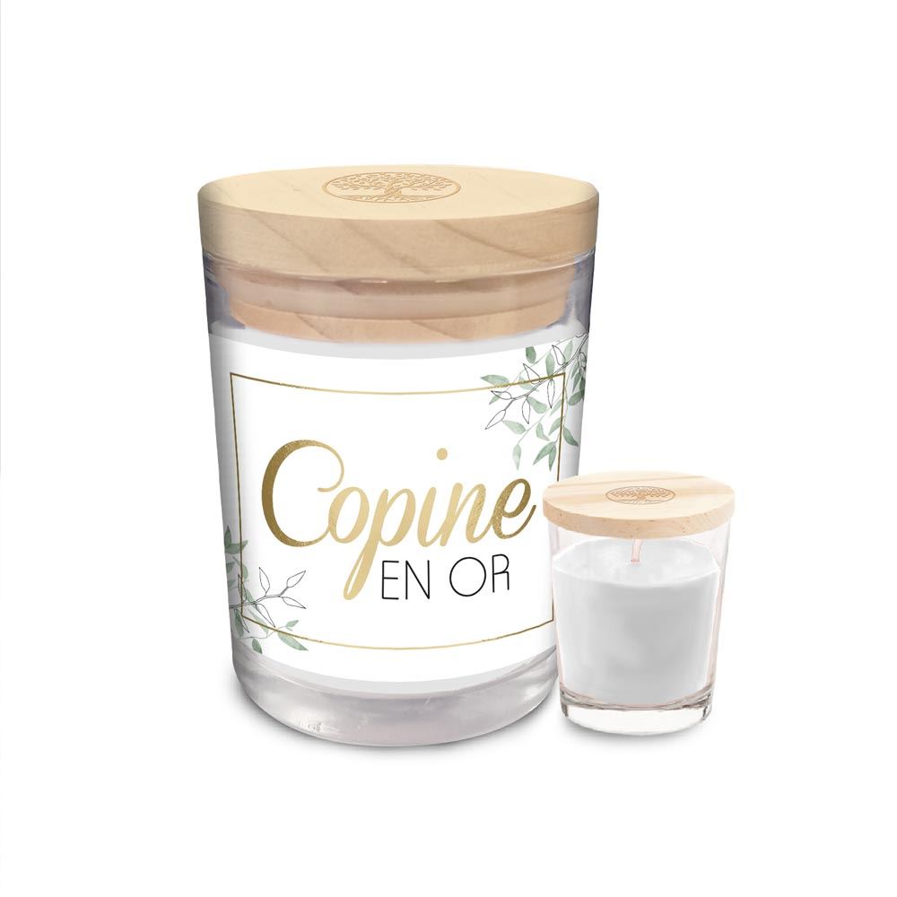 Bougie parfumée "Copine en Or"