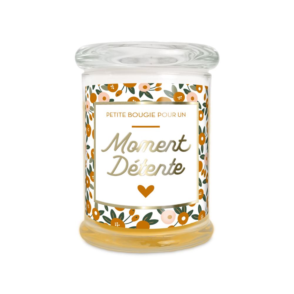 Bougie "Moment détente" senteur Vanille