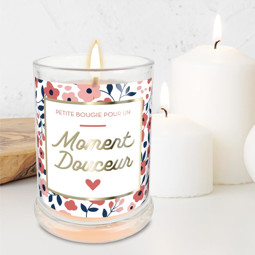 Bougie "Moment douceur" au Jasmin