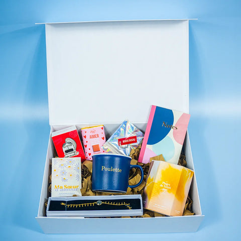 Coffret cadeau femme à composer soi-même en ligne