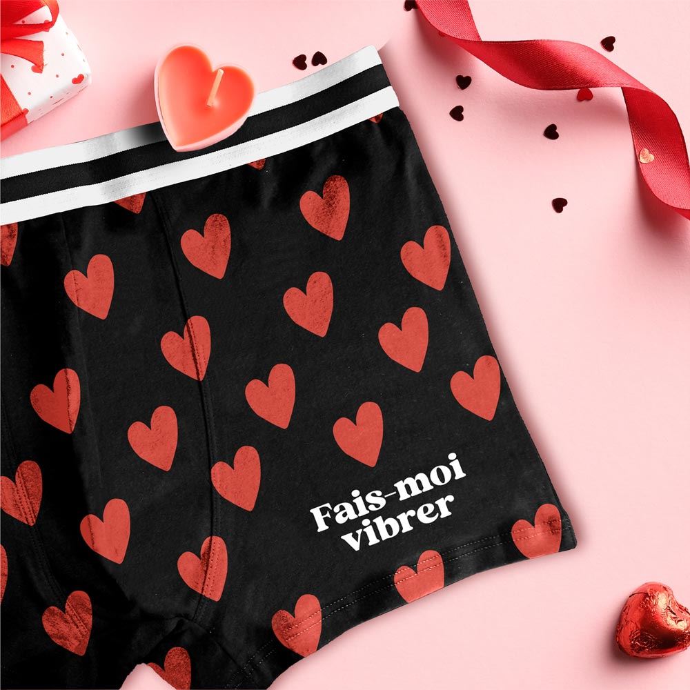 Boxer "Fais-moi vibrer"