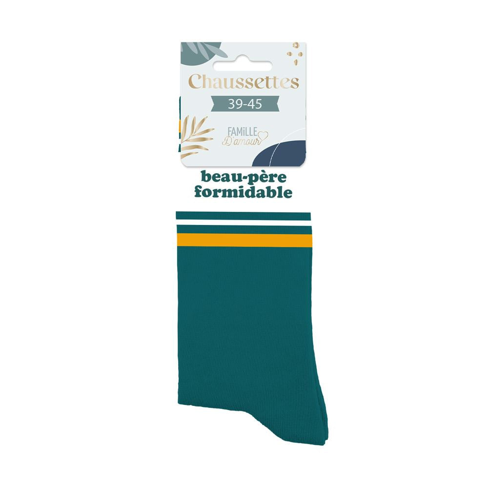 Chaussettes "Beau-père formidable"