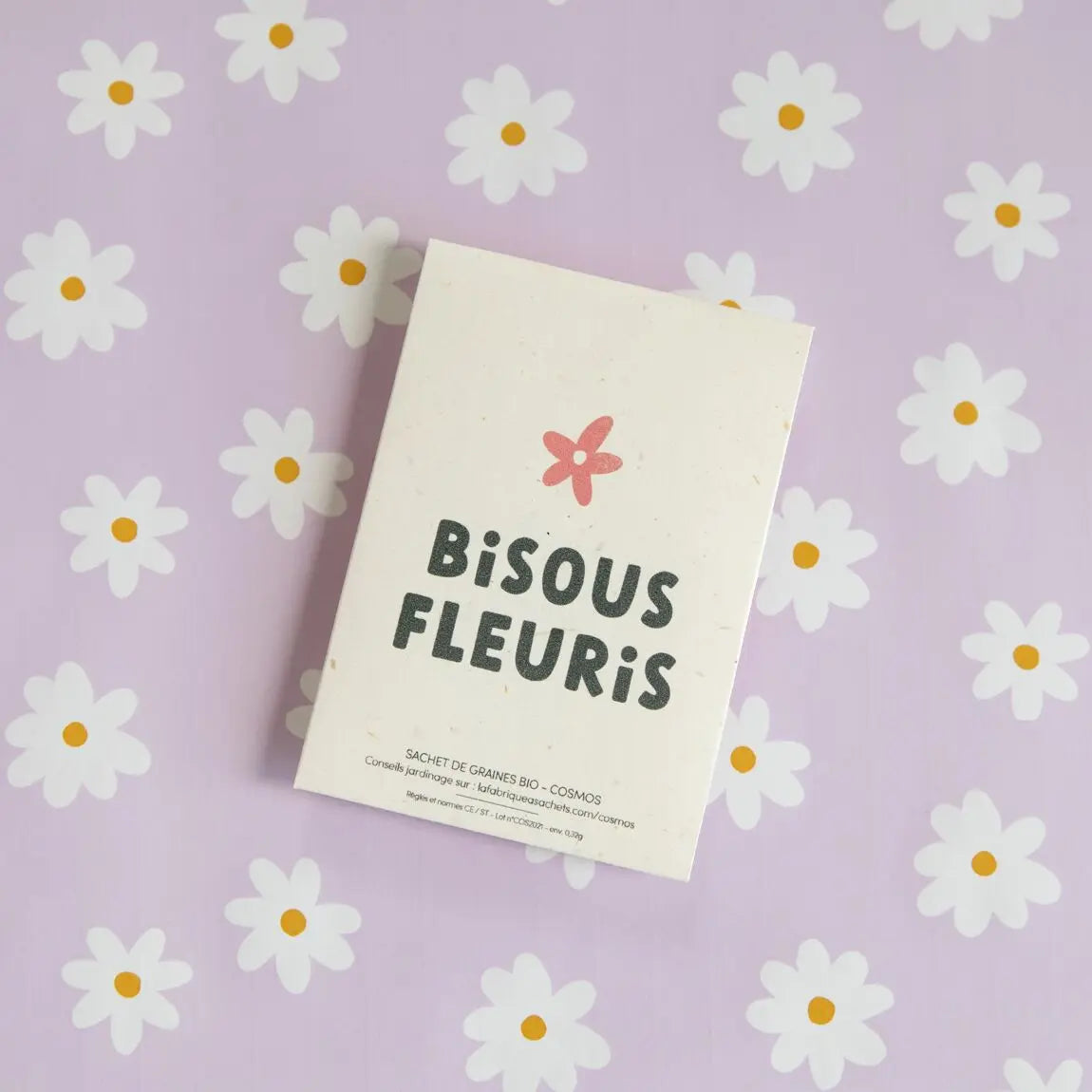 Bisous Fleuris - Sachet de graines de Cosmos à planter