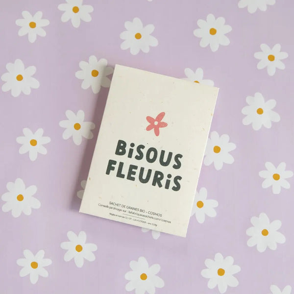 Bisous Fleuris - Sachet de graines de Cosmos à planter