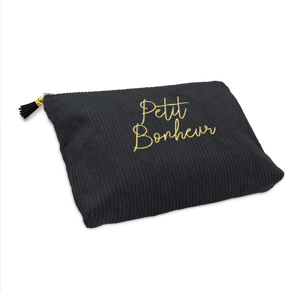 Pochette velours "Petit bonheur"