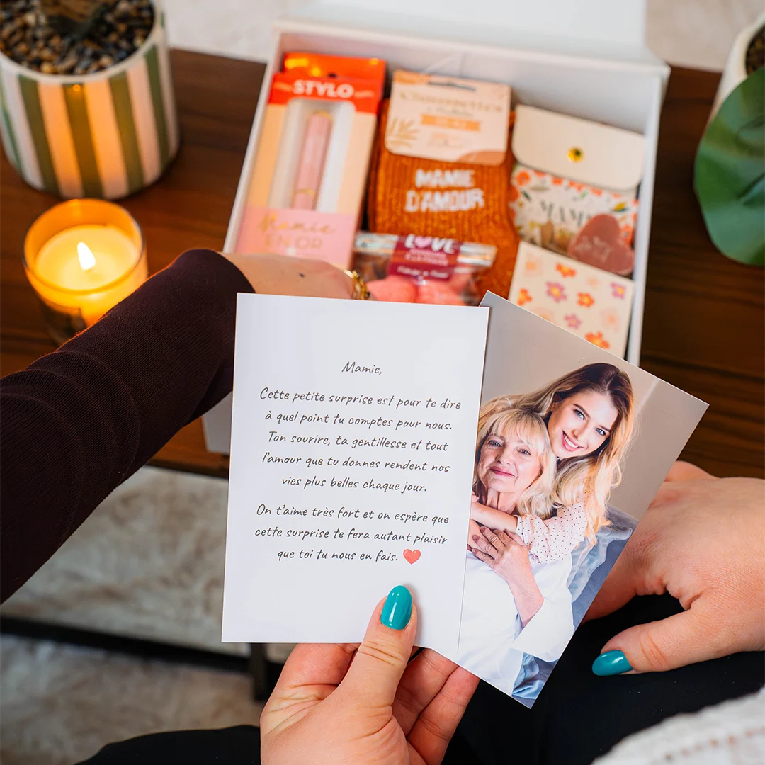 Box cadeau "Mamie chérie"
