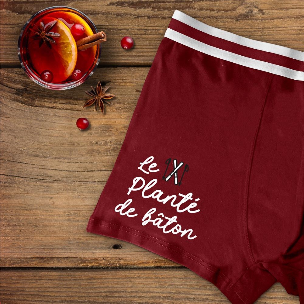 Boxer "Planté de baton"