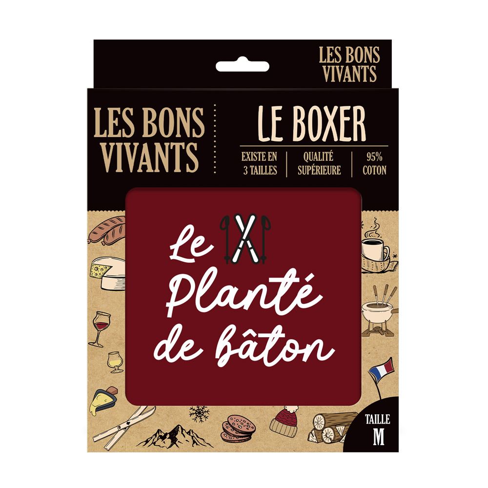 Boxer "Planté de baton"