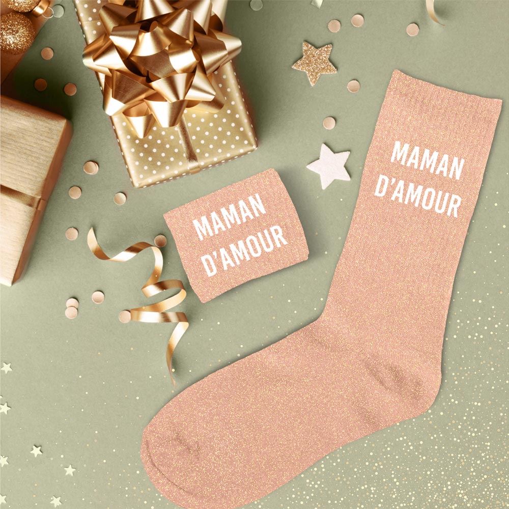 Chaussettes "Maman d'amour"