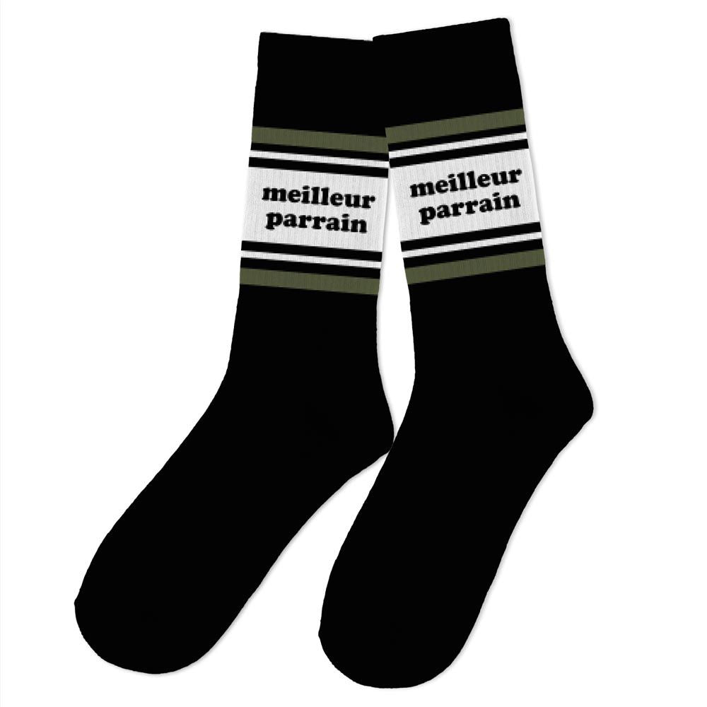 Chaussettes "Meilleur parrain"