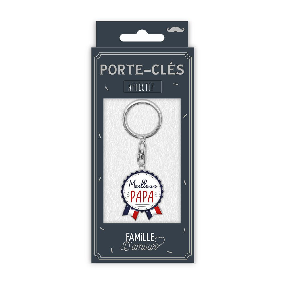 Porte clés "meilleur papa"