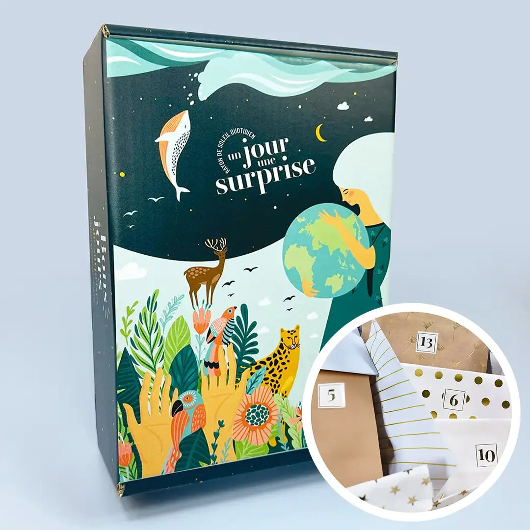 Box "Nature émerveillée" avec 1 cadeau par jour