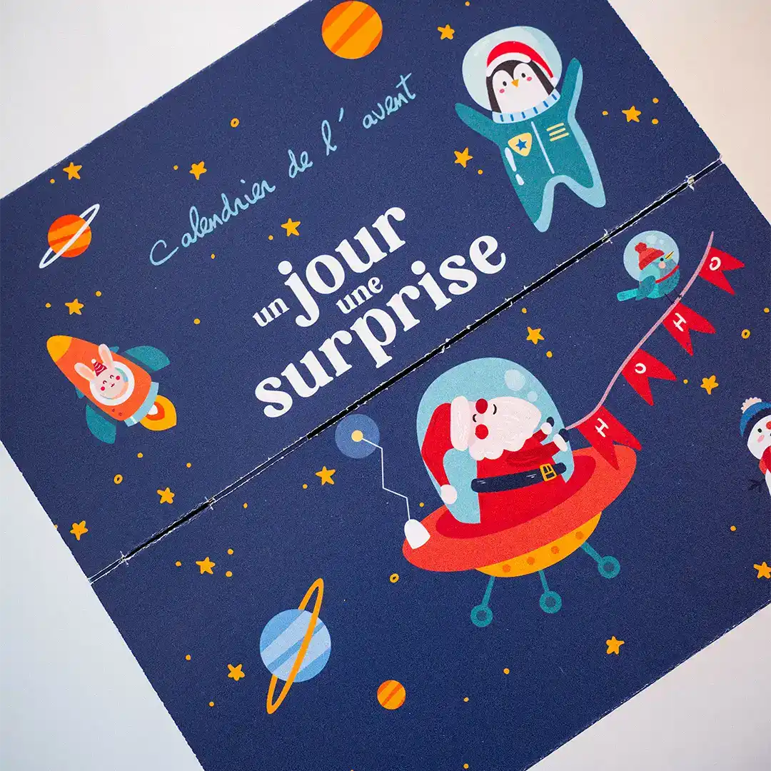 Calendrier de l'Avent cube - Noël (PRÉCOMMANDE - livraison fin octobre)