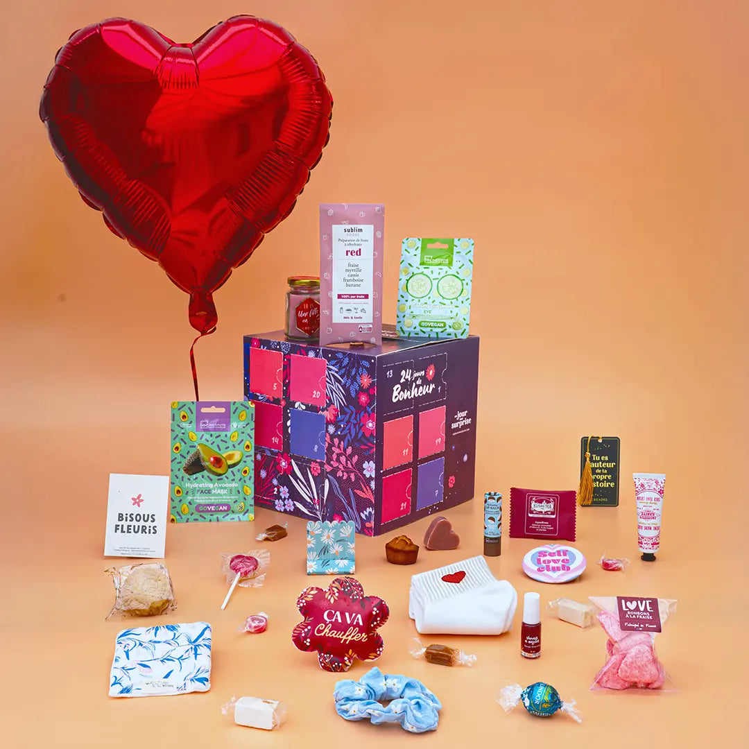 Calendrier de l'avent original femme à personnaliser en ligne