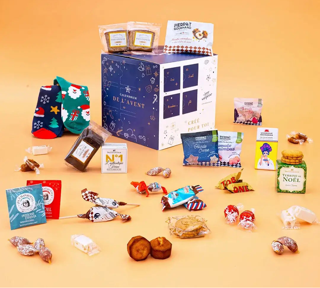 Calendrier de l’avent entreprise 100% personnalisé