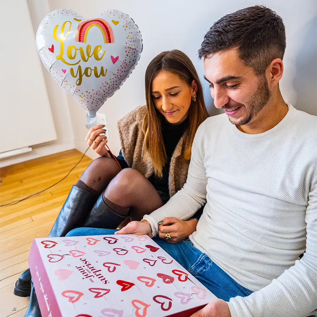 Calendrier de l’avent saint valentin - 12 jours