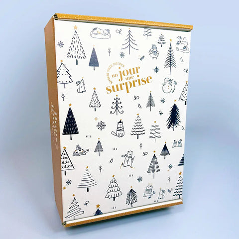 Boite vide design Hiver Noël