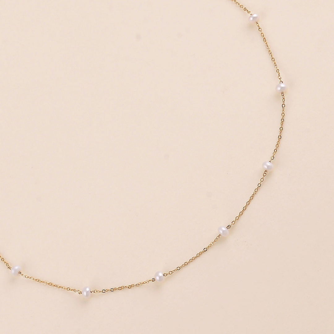 Collier perles d'eau douce