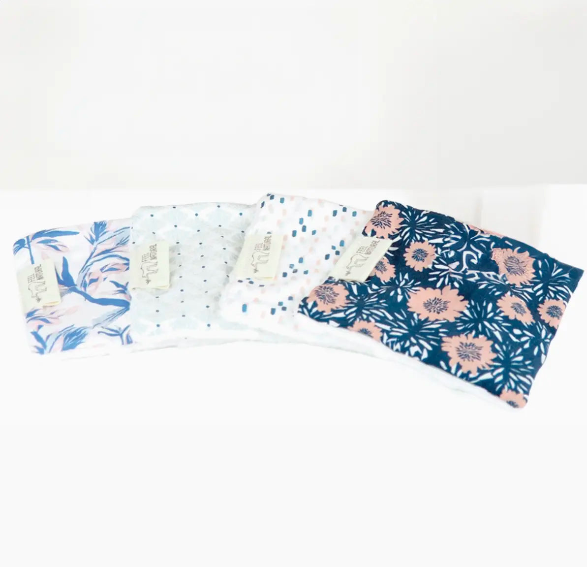 1 carré démaquillant lavable – Motifs tendance