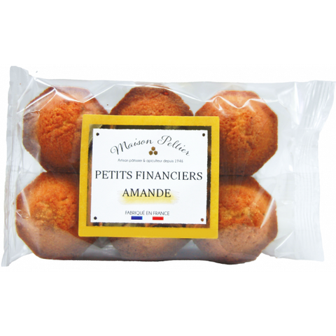 Sachet de 6 financiers aux amandes et miel
