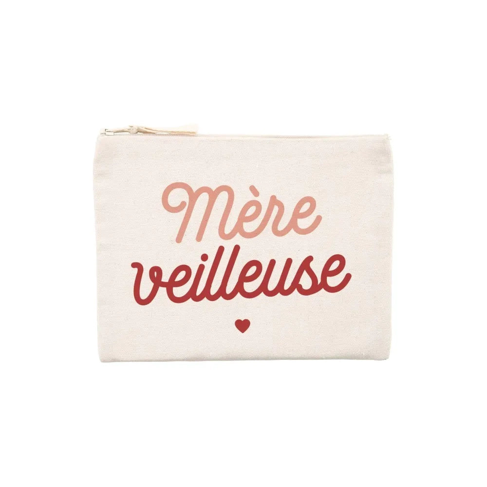 Pochette beige mère-veilleuse