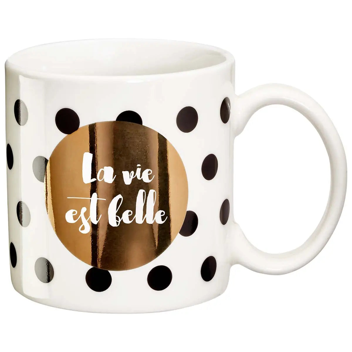 Mug à message élégant