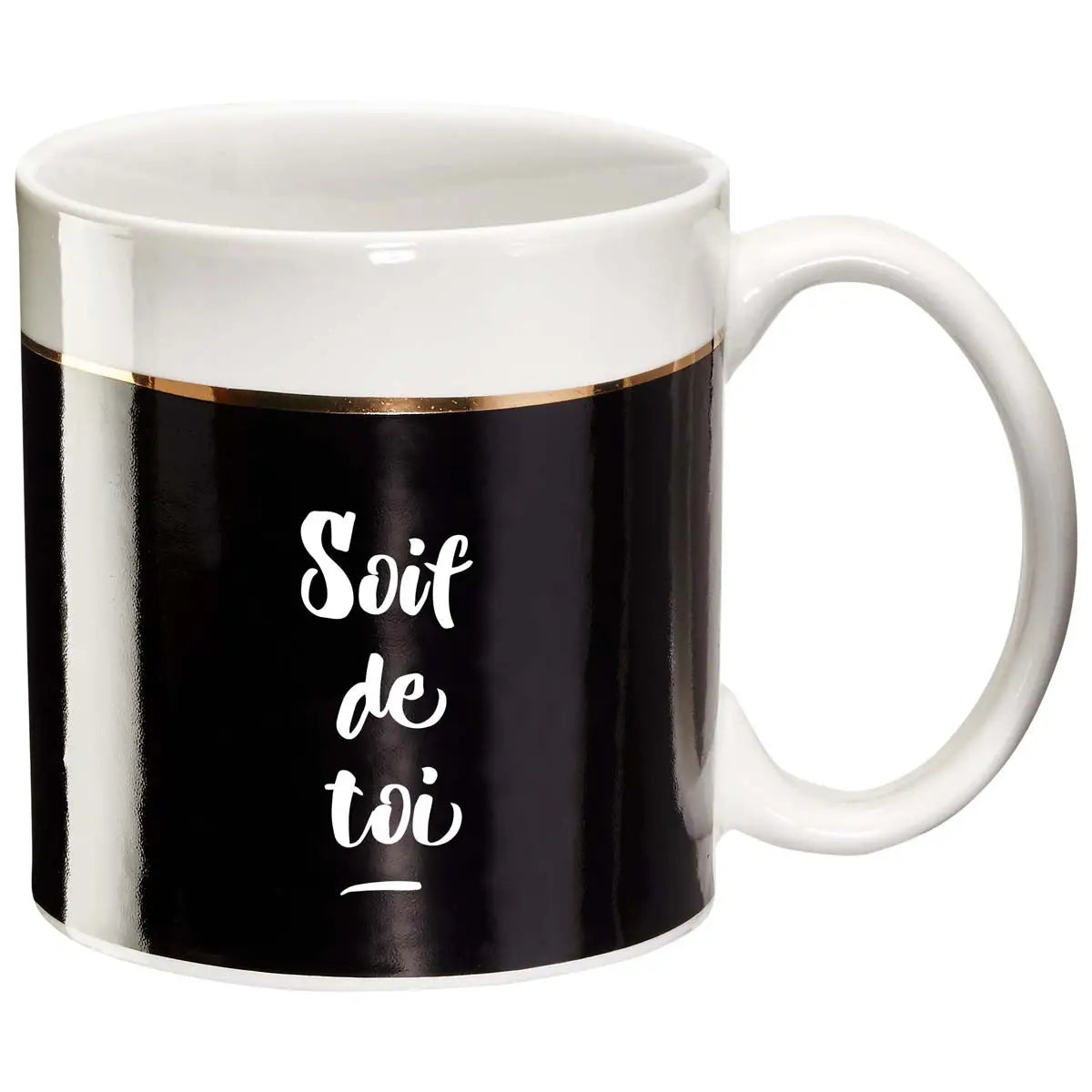 Mug à message élégant