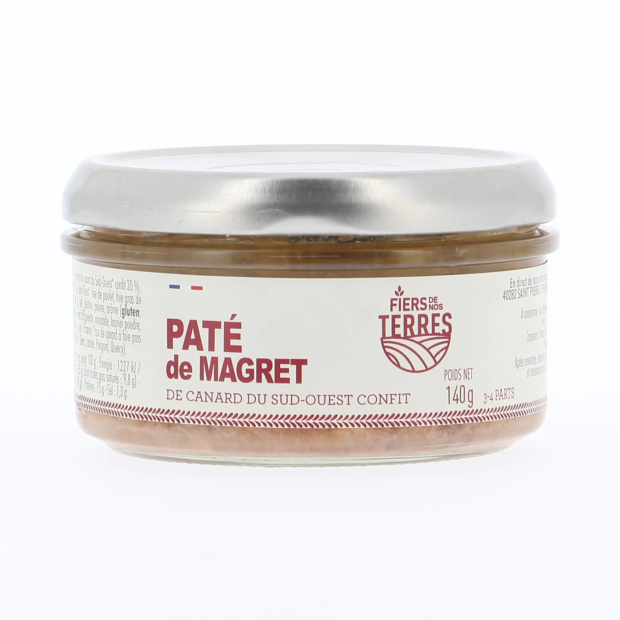 Pâté de magret de canard confit du sud-ouest