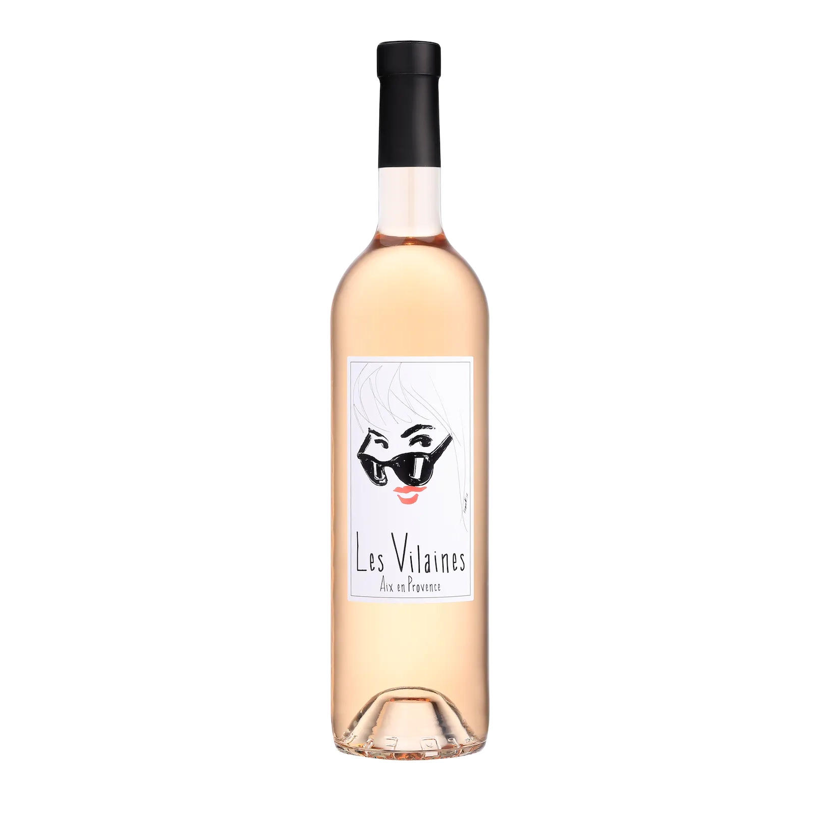 Bouteille de vin les vilaines - rosé coteaux d'Aix en Provence