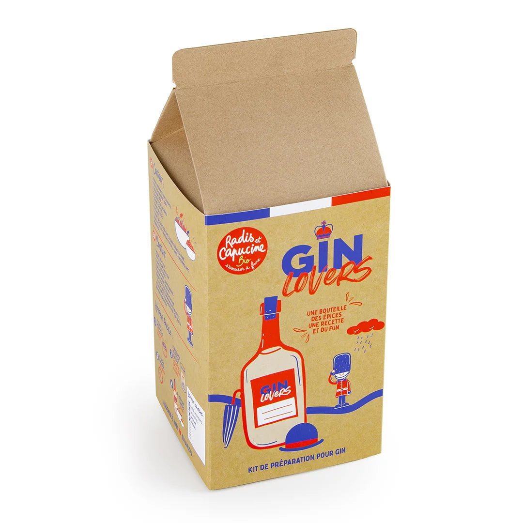 Kit de fabrication DIY de gin - gin lovers