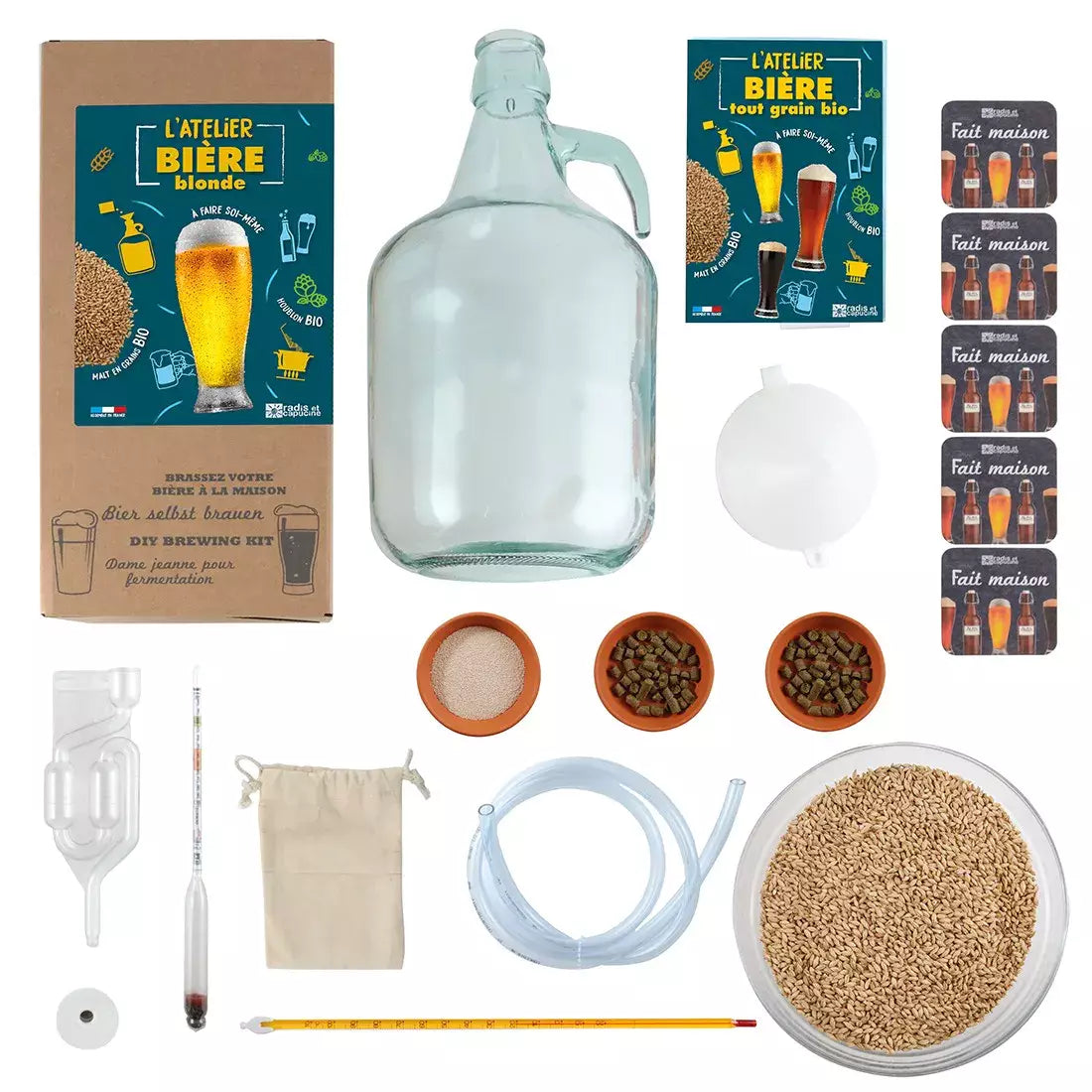 Kit de brassage pour bière blonde