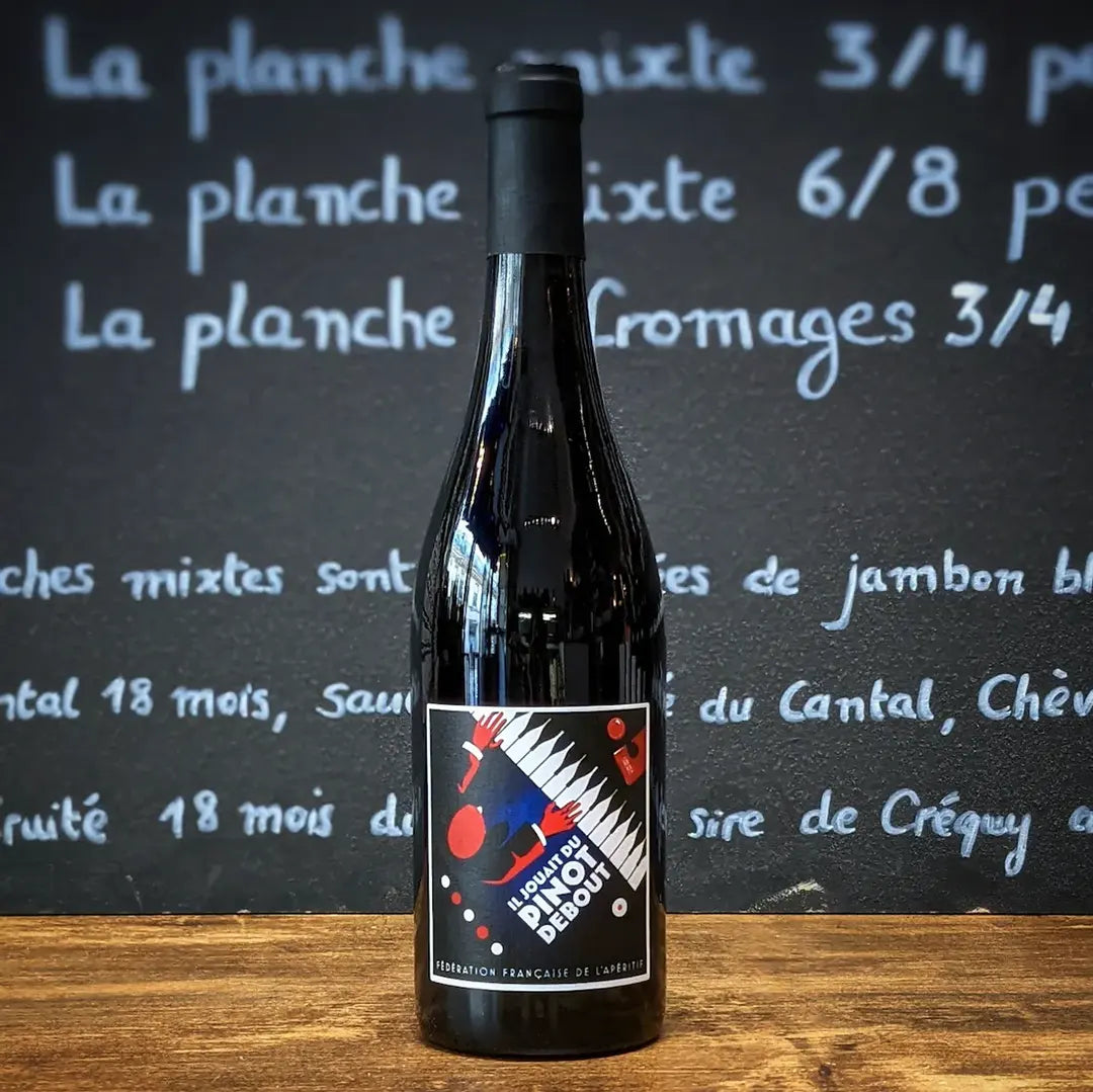 Bouteille de vin bio "Il jouait du pinot debout" - pinot Noir