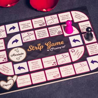 Jeu Adulte "Strip game" - cadeau couple