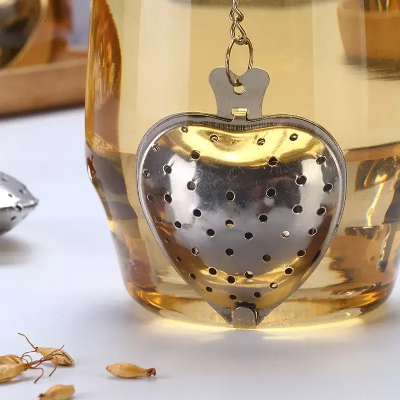 Infuseur à thé cœur suspendu