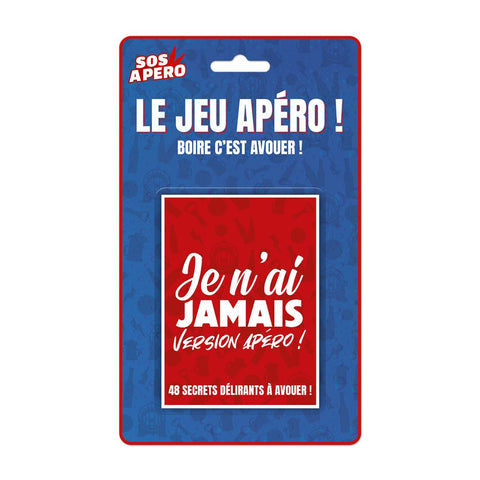 Jeu apéro - Je n'ai jamais