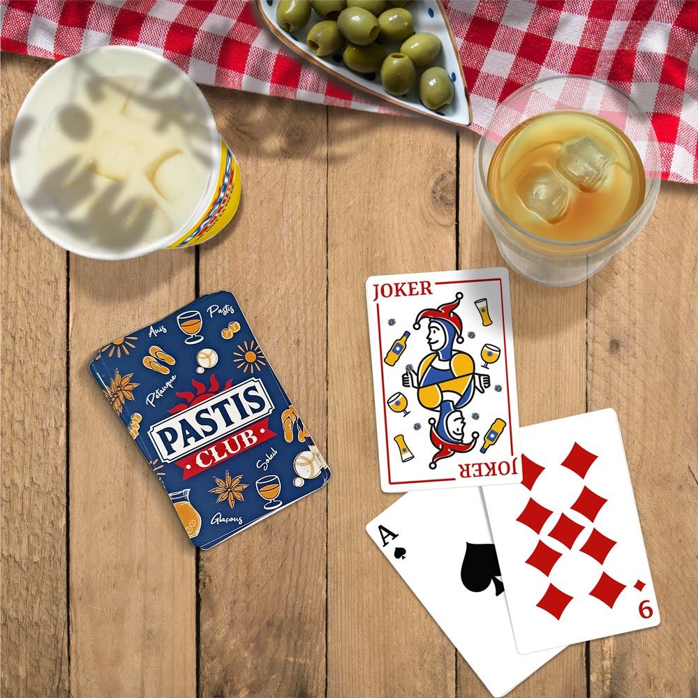 Jeu de cartes Pastis