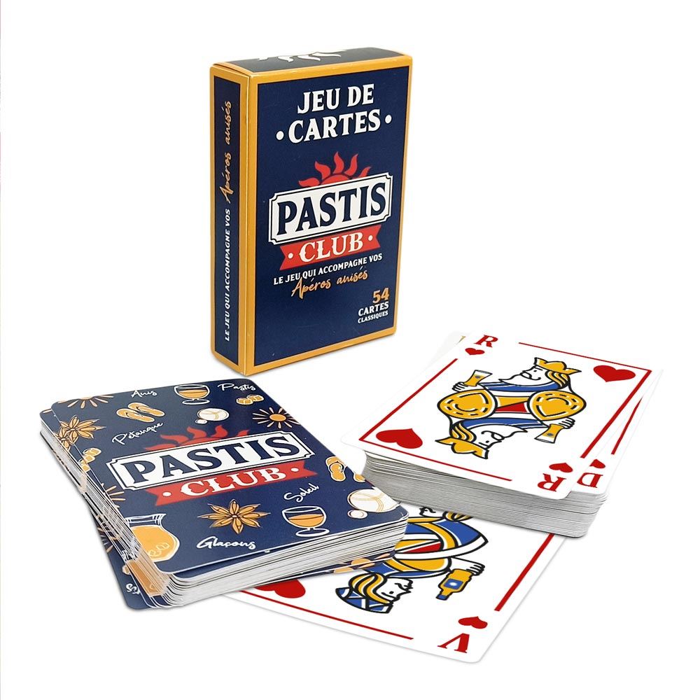 Jeu de cartes Pastis