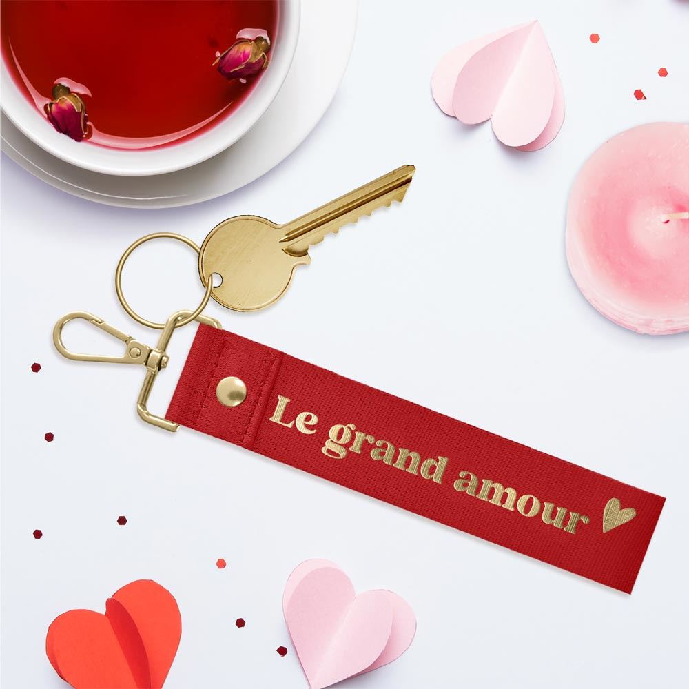 Porte clés "Le grand amour"