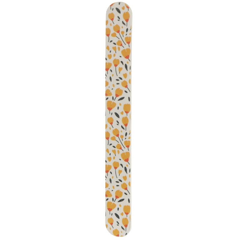 Lime à ongles motif floral