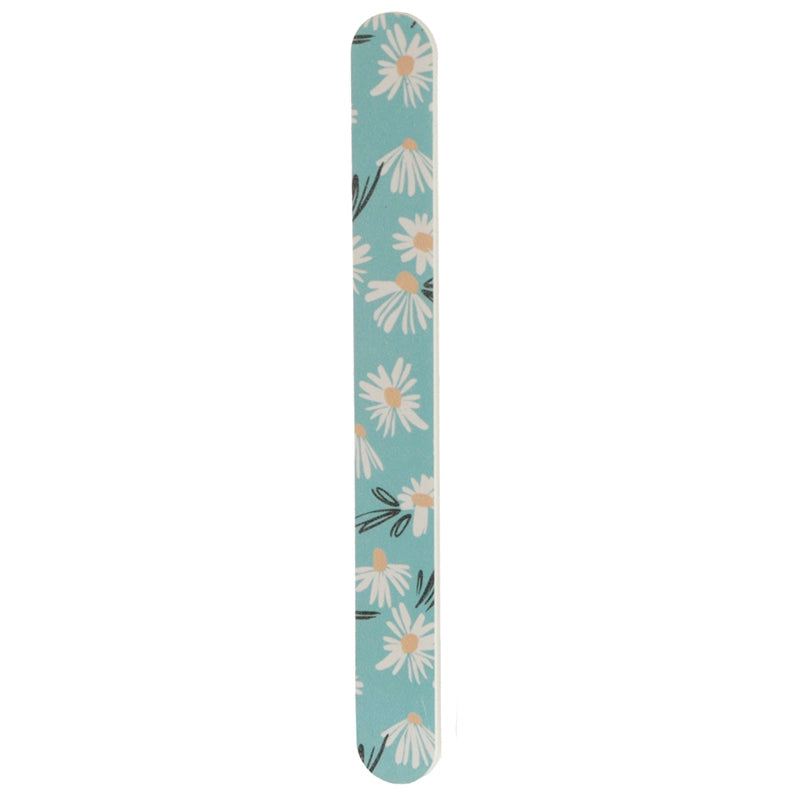 Lime à ongles motif floral