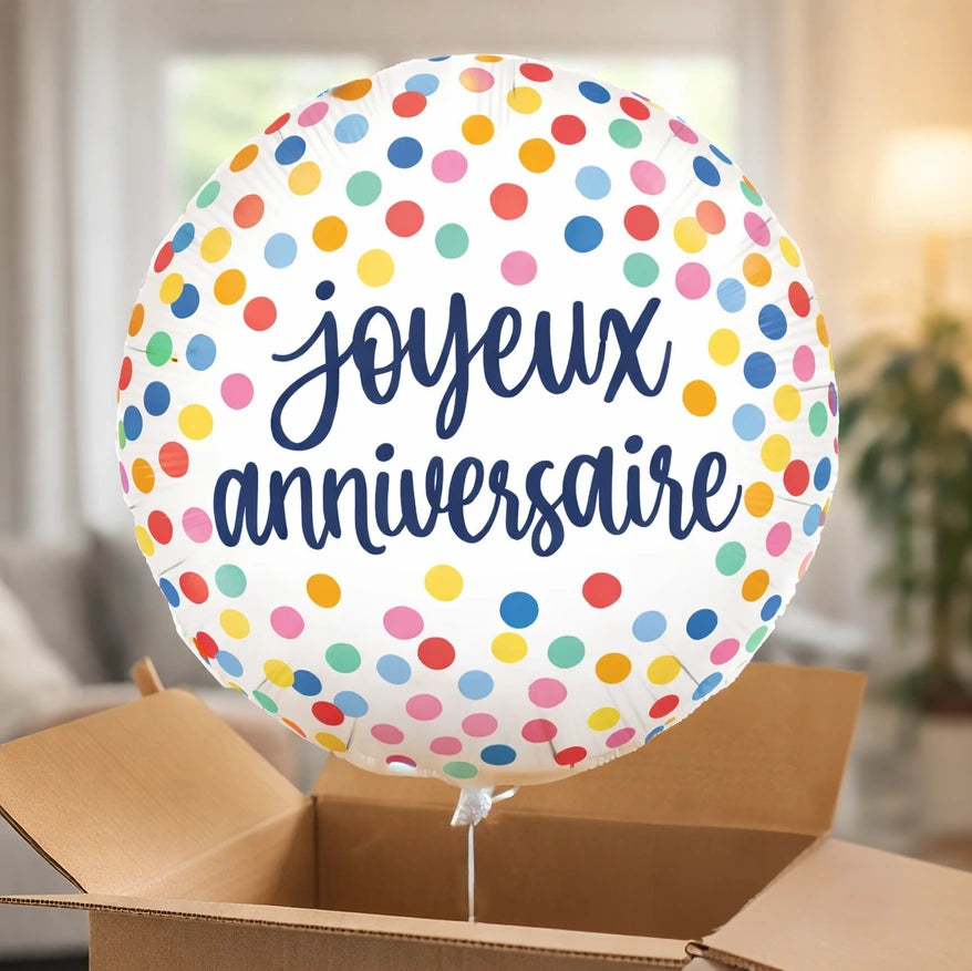 Livraison ballon anniversaire