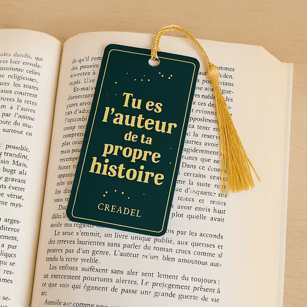 Marque-page « Tu es l’auteur de ta propre histoire »