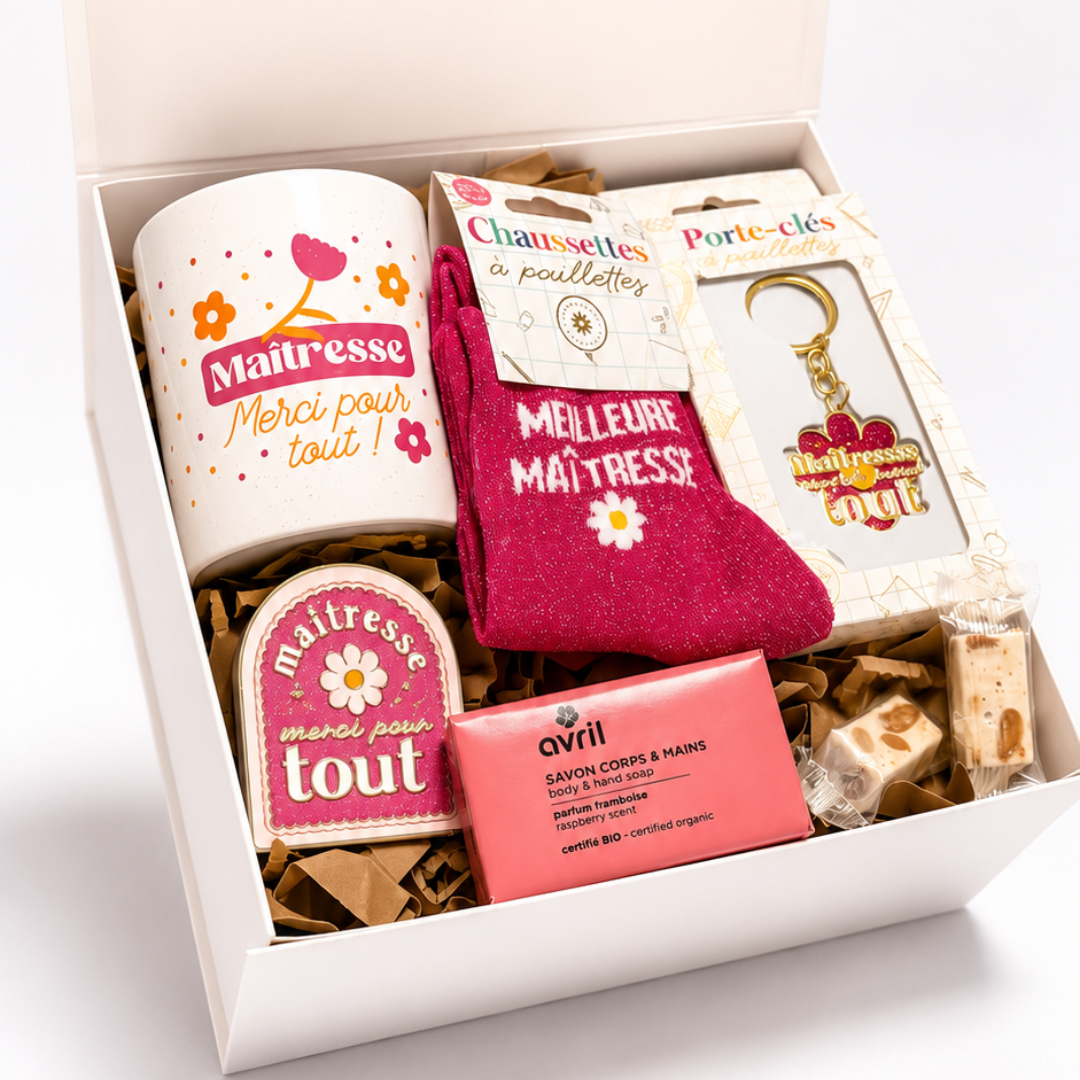 Coffret maîtresse à personnaliser en ligne