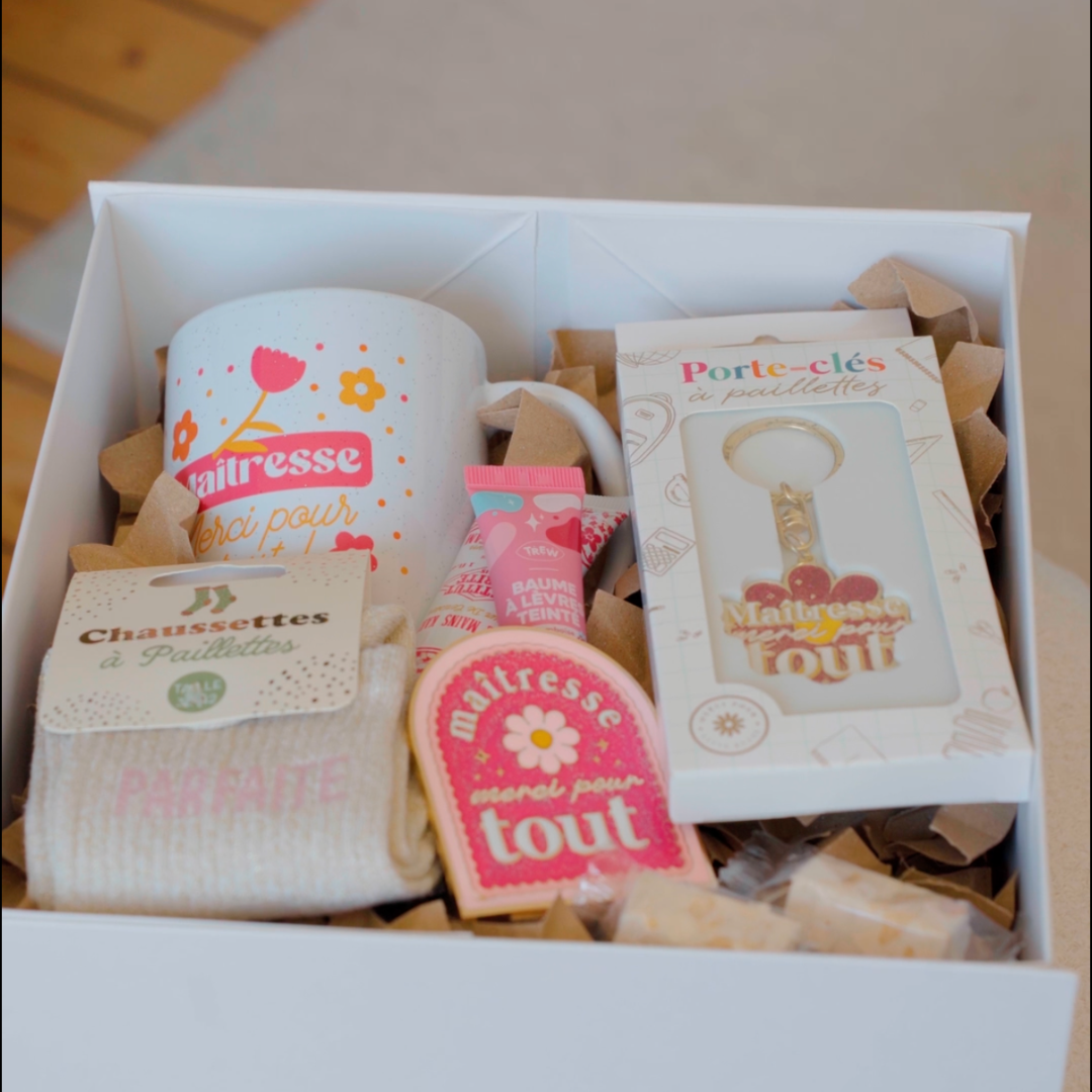 Coffret maîtresse à personnaliser en ligne