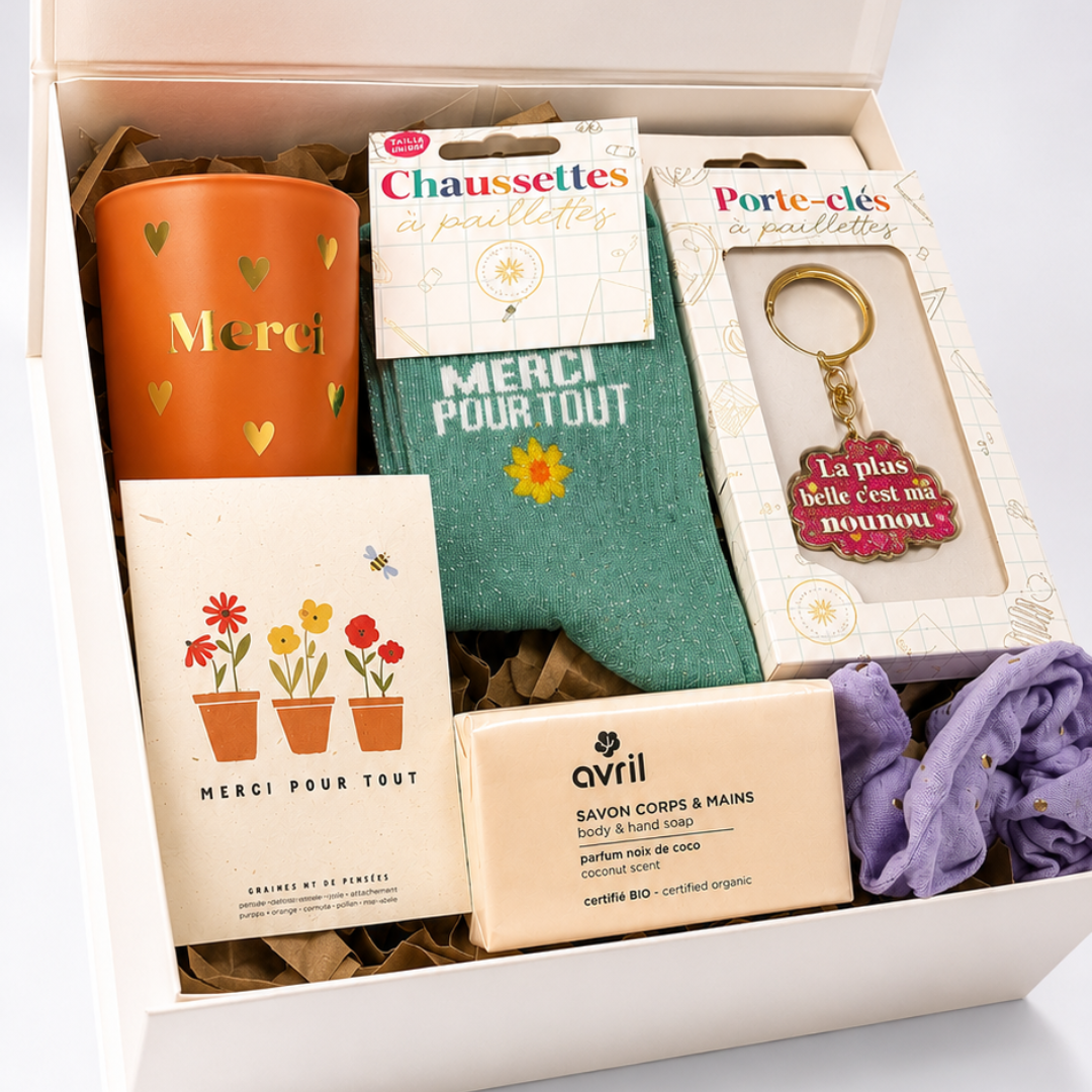 Coffret nounou à personnaliser en ligne