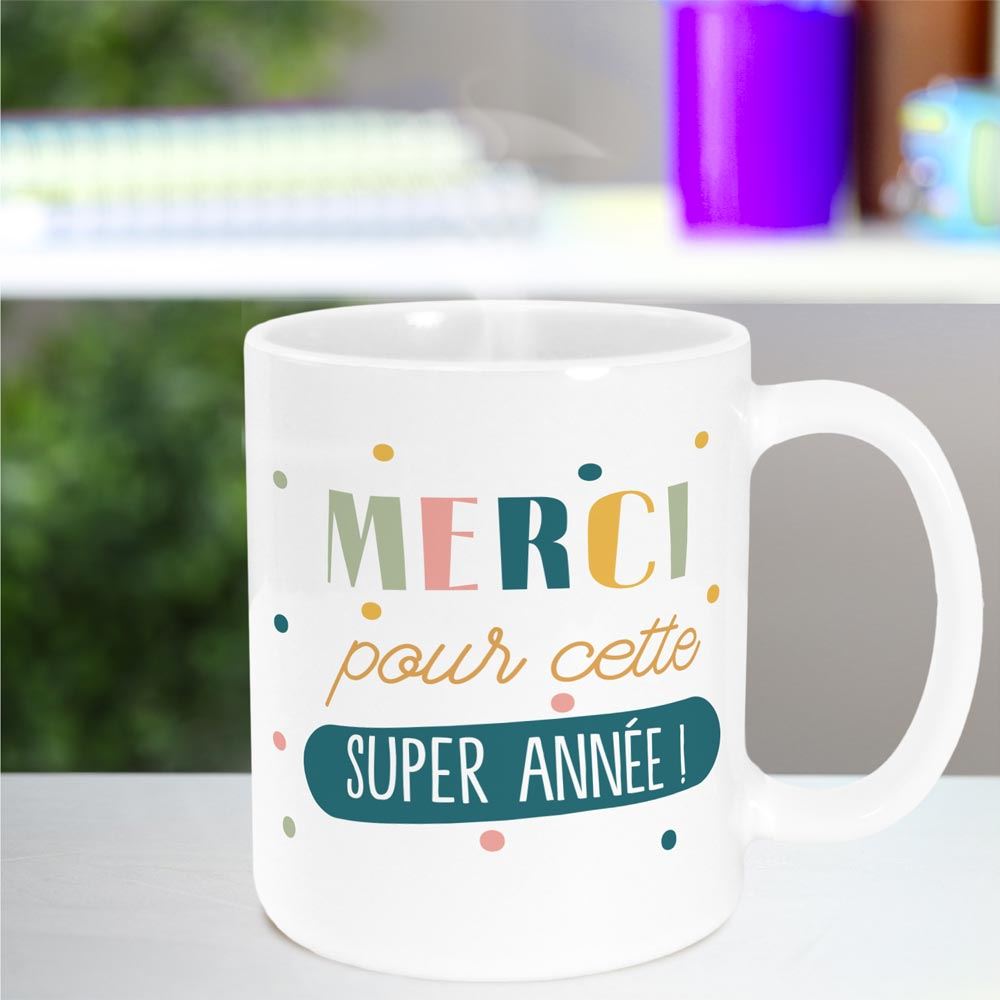 Mug "Merci pour cette super année !"