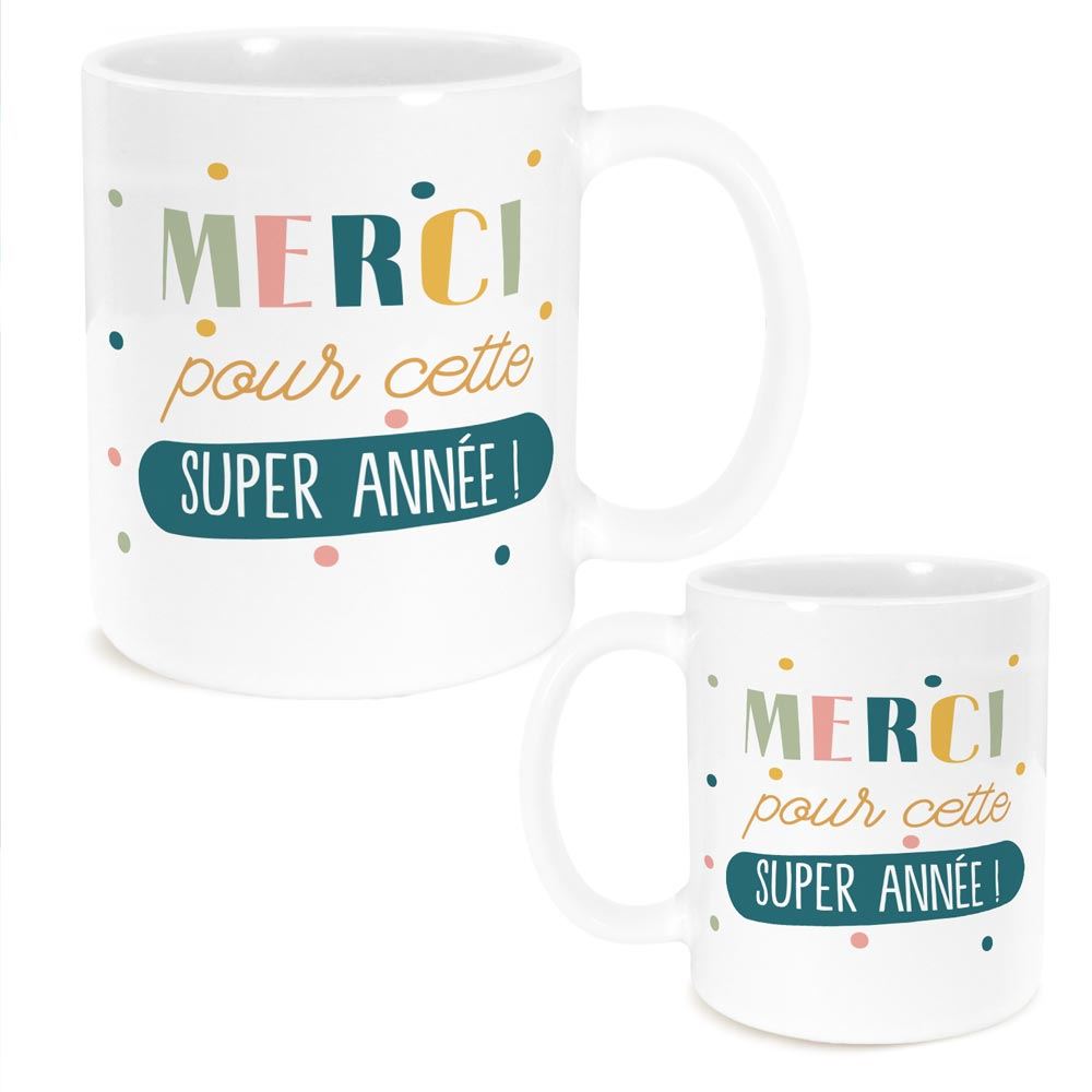 Mug "Merci pour cette super année !"