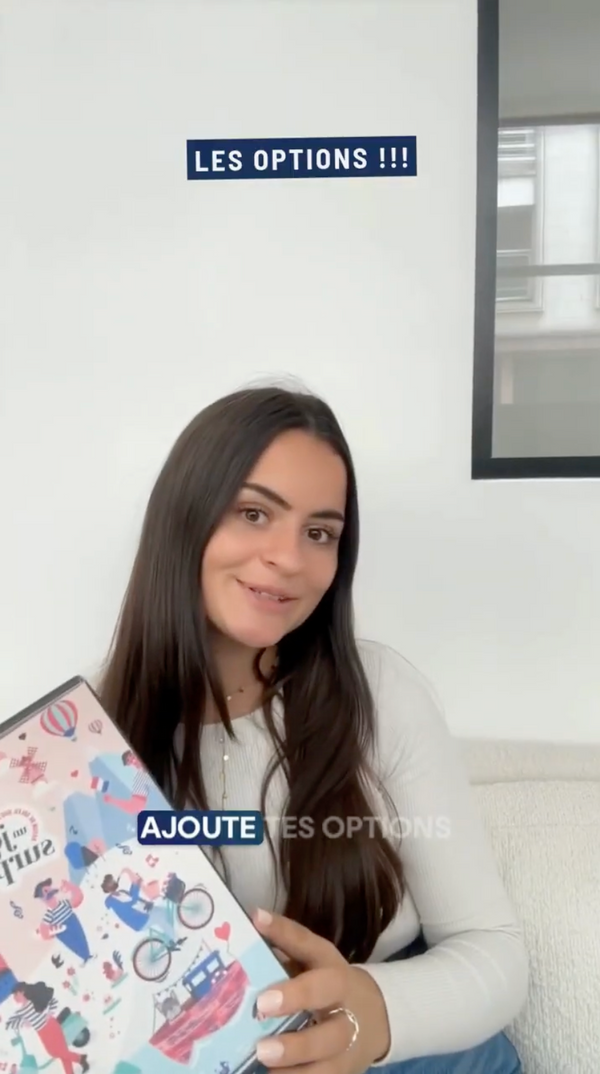Ouverture magique d'une surprise